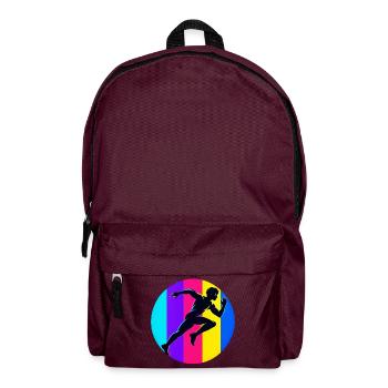 Epischer Sport - Rucksack - Burgunderrot - Vorne