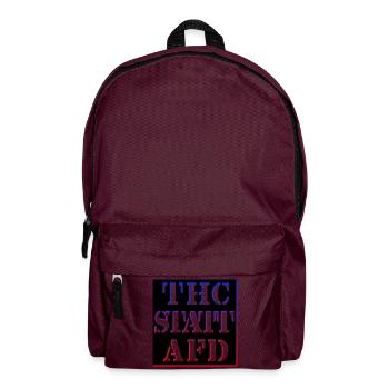 THC STATT AFD - Rucksack - Burgunderrot - Vorne
