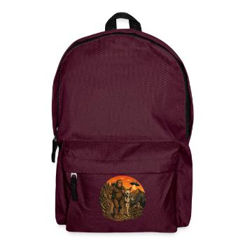 Bigfoot Alien Wandern - Rucksack - Burgunderrot - Vorne