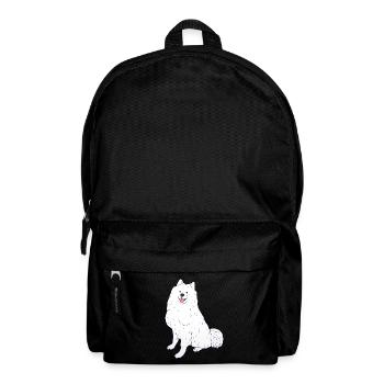 Samojede - Rucksack - Schwarz - Vorne