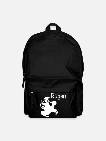 Rügen - Rucksack - Schwarz
