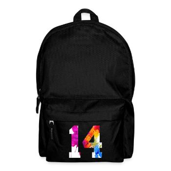 NUMMER 14 JAHRE ALT 14. GEBURTSTAG - Rucksack - Schwarz - Vorne