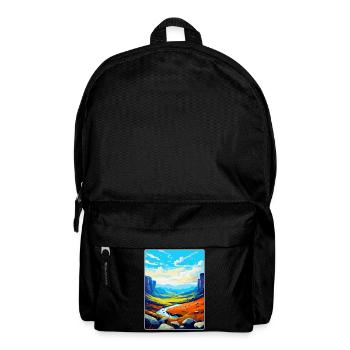High Cup Nick Cumbria Vintage Travel Poster WPA - Backpack - black - Front