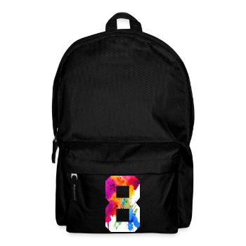NUMBER 8 YEARS OLD 8TH BIRTHDAY - Backpack - black - Front