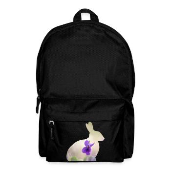 Hase Kaninchen - Rucksack - Schwarz - Vorne