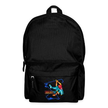 Waghalsiger Boulderer Kletterhalle - Rucksack - Schwarz - Vorne