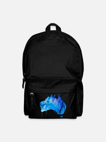 Australien - Rucksack - Schwarz