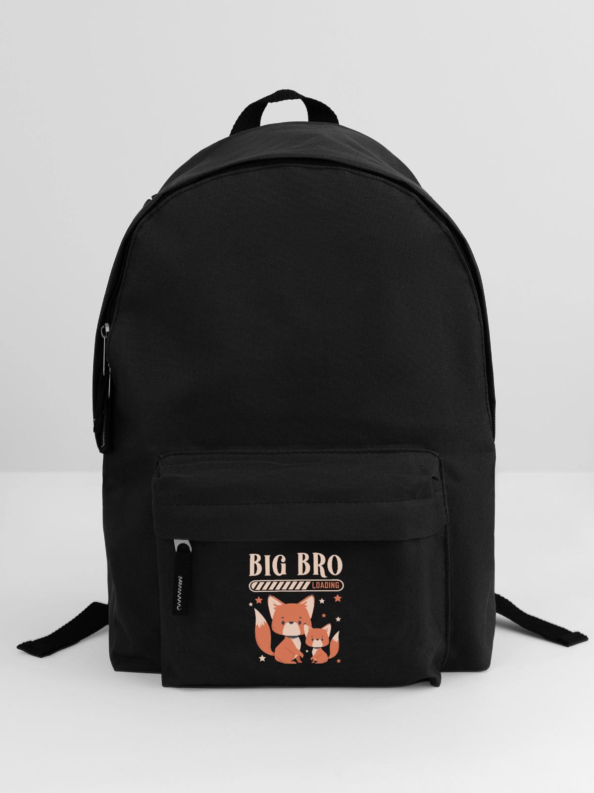 Großer Bruder Loading Big Bro - Rucksack - Schwarz - Vorne