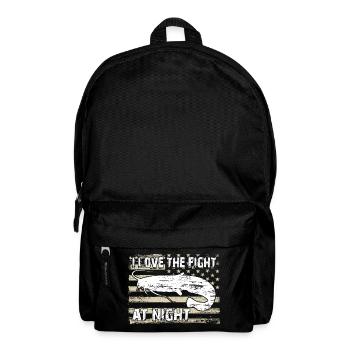 Wels Wallerfischen - Rucksack - Schwarz - Vorne
