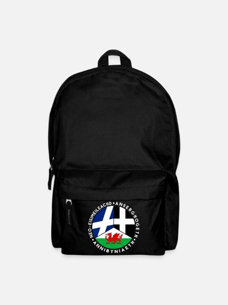 Scottish, Welsh, Cornish Independence, Celtic - Backpack - black