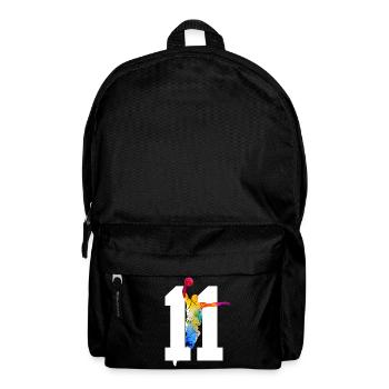 NUMMER 11 BASKETBALL 11. GEBURTSTAG - Rucksack - Schwarz - Vorne