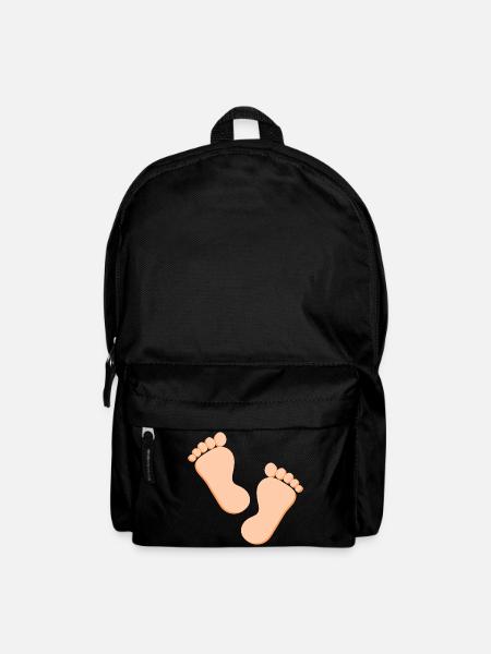 Fuß Füße Fußpflege Podologie - Rucksack - Schwarz