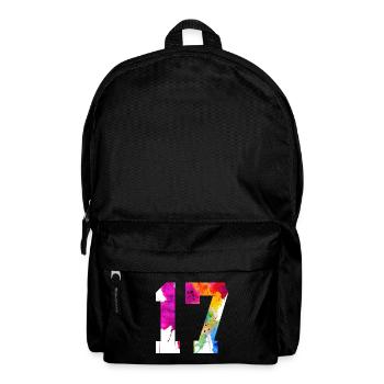 NUMMER 17 JAHRE ALT 17. GEBURTSTAG - Rucksack - Schwarz - Vorne