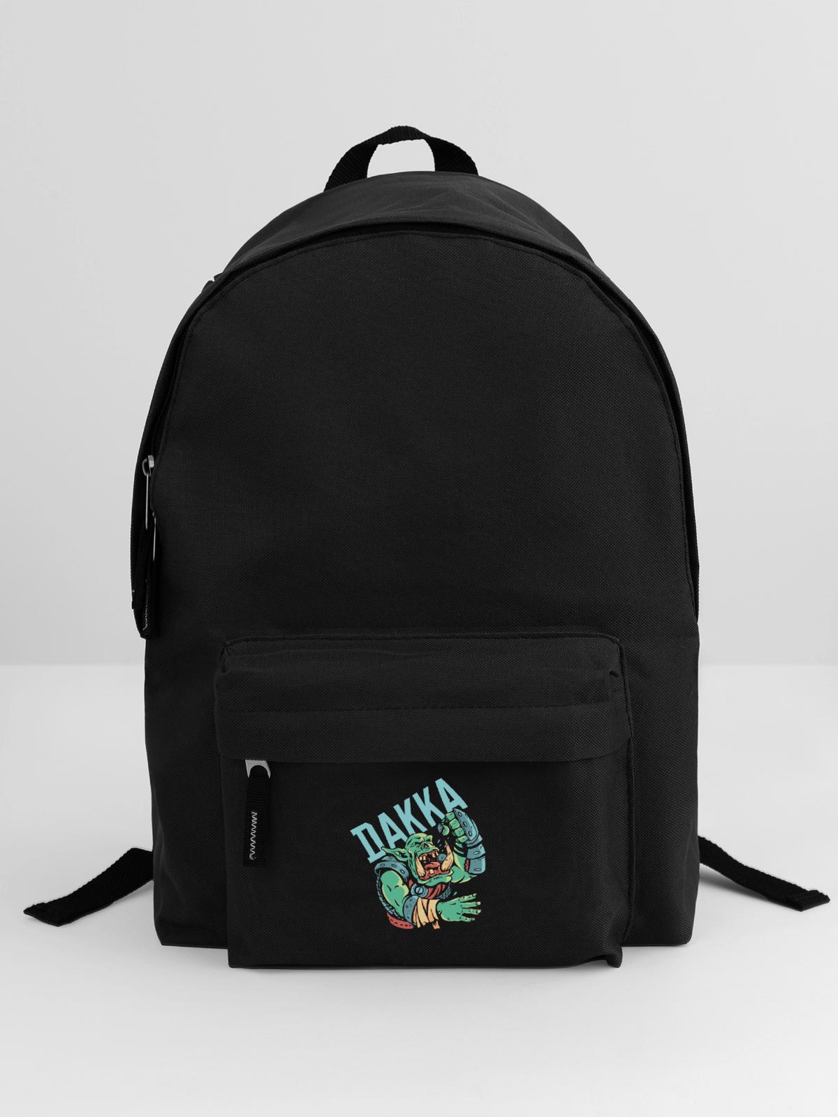 Dakka Orc - Rucksack - Schwarz - Vorne