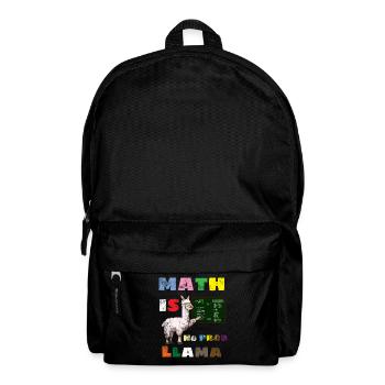 Math Joke - Rucksack - Schwarz - Vorne