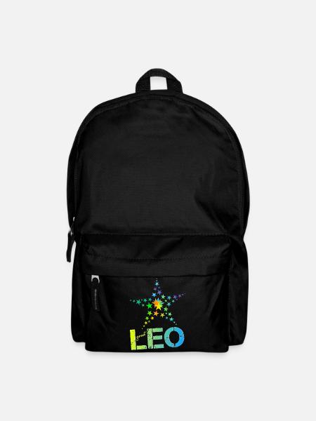 Leo Geburtstag Leo - Rucksack - Schwarz