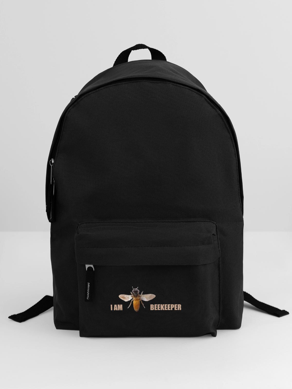 i am beekeeper - Rucksack - Schwarz - Vorne
