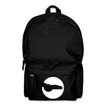 Nachteule - Rucksack - Schwarz - Vorne