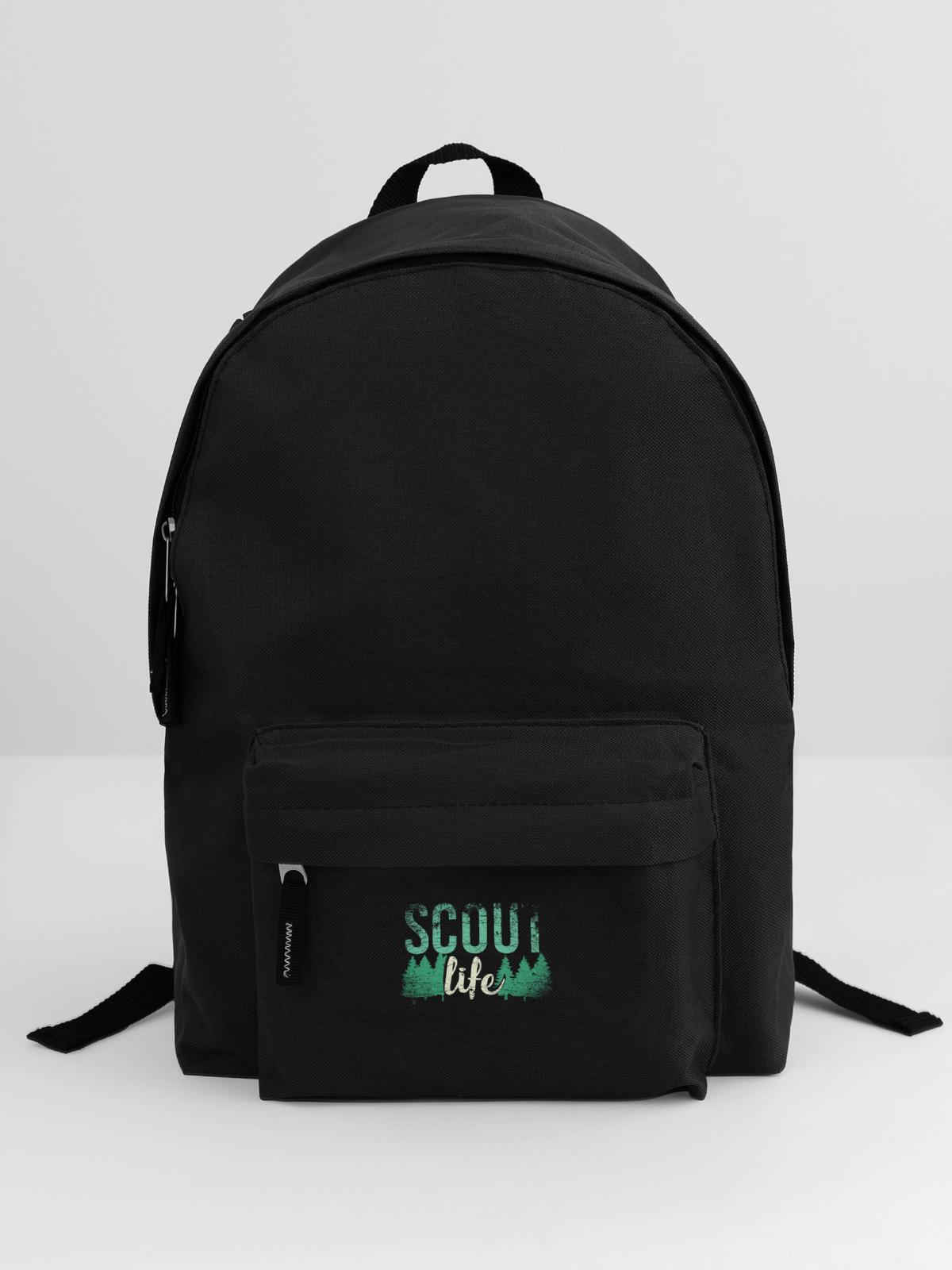Scouting Scout Life - Rucksack - Schwarz - Vorne