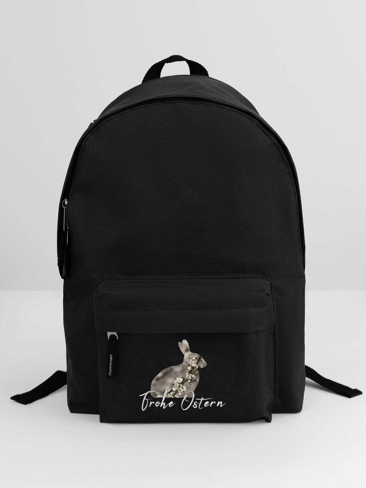 Ostern Frohe Ostern - Rucksack - Schwarz - Vorne