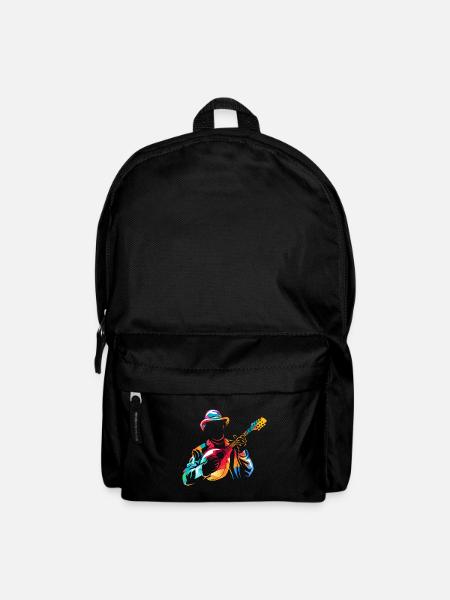 Flinker Mandolinist Zupforchester - Rucksack - Schwarz