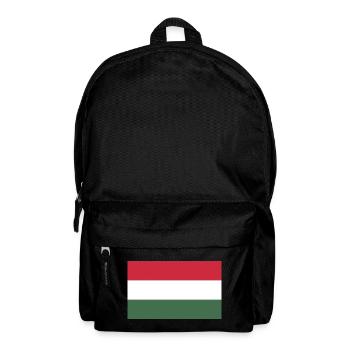 Ungarn Flagge - Rucksack - Schwarz - Vorne