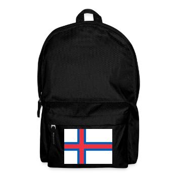 Färöer Inseln - Rucksack - Schwarz - Vorne