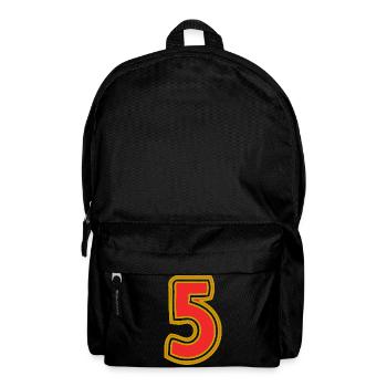 5 - Backpack - black - Front