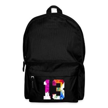 NUMBER 13 YEARS OLD 13TH BIRTHDAY - Backpack - black - Front