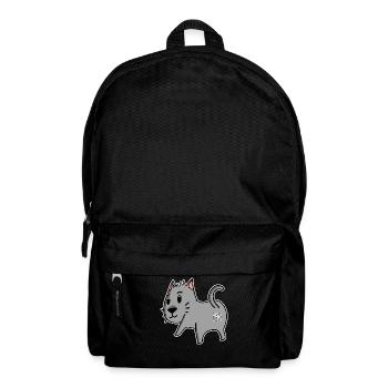 Katze Arsch - Katze Hintern - Rucksack - Schwarz - Vorne