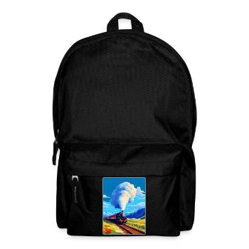 Orient Express Zug Europa Vintage Reiseplakat - Rucksack - Schwarz - Vorne