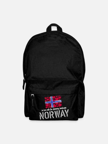 Norway norge - Rucksack - Schwarz