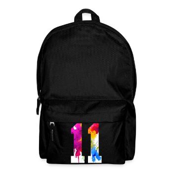NUMBER 11 YEARS OLD 11TH BIRTHDAY - Backpack - black - Front