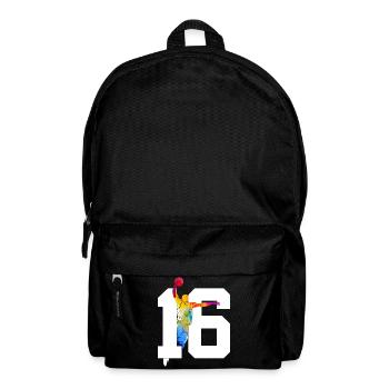 NUMBER 16 BASKETBALL 16TH BIRTHDAY - Backpack - black - Front