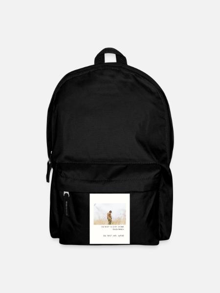 Du bist viel mehr - Rucksack - Schwarz