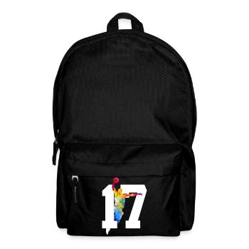 NUMBER 17 BASKETBALL 17TH BIRTHDAY - Backpack - black - Front