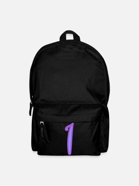 1. 1 AN. 1er ANNIVERSAIRE. ANNIVERSAIRE 1 AN - Sac à dos - noir