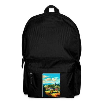 Great Malvern England Uk Reise Poster Souvenir - Rucksack - Schwarz - Vorne