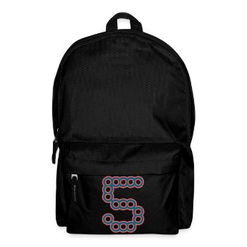 5. 5 YEARS. 5th ANNIVERSARY. 5 YEAR ANNIVERSARY - Backpack - black - Front