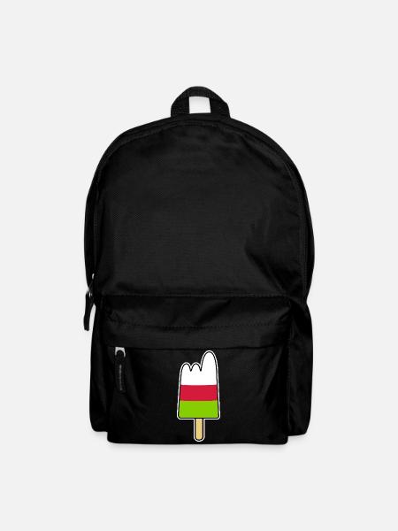 Eis am Stiel - Berge / Gletscher / Gipfel - Rucksack - Schwarz