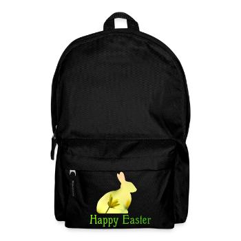 Happy Easter - Rucksack - Schwarz - Vorne