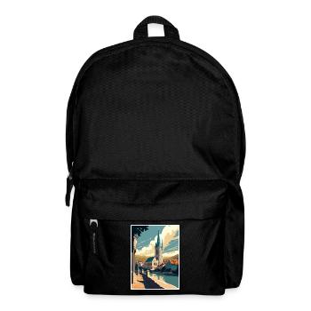 Krems An der Donau Österreich Vintage Reiseposter - Rucksack - Schwarz - Vorne