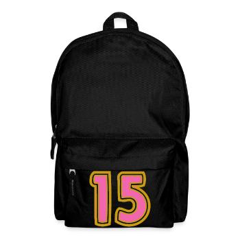 15. 15 YEARS. 15th ANNIVERSARY. 15 YEAR ANNIVERSARY. - Backpack - black - Front