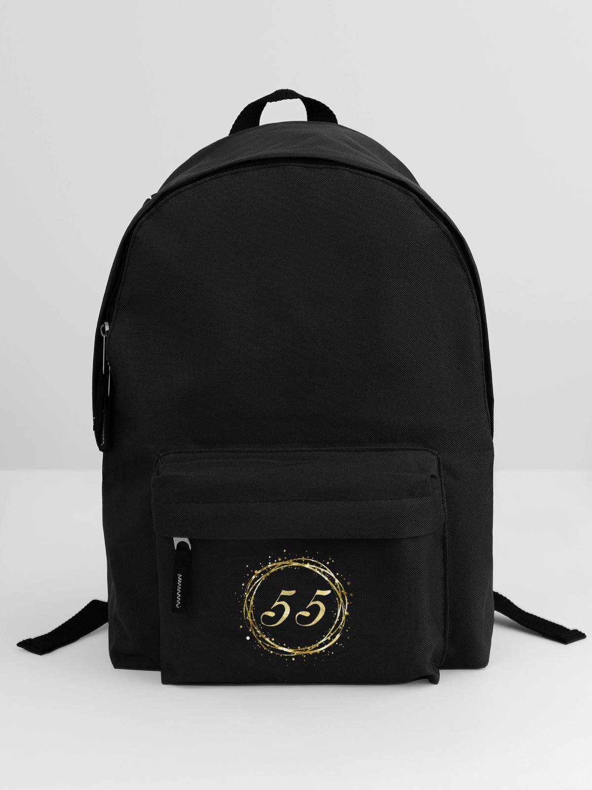 55 - Rucksack - Schwarz - Vorne