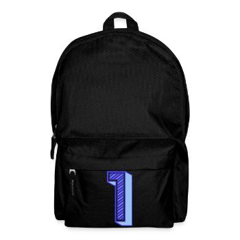 1. 1 AN. 1er ANNIVERSAIRE. ANNIVERSAIRE 1 AN - Sac à dos - noir - Devant
