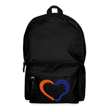 Löschen. Hörgeschädigtes, Gehörlose, eingeschränktes Hörvermögen. - Rucksack - Schwarz - Vorne
