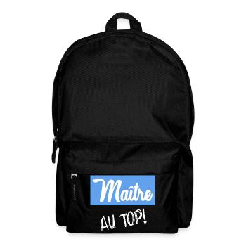 MASTER. MASTER. THANK YOU. THANK YOU MASTER - Backpack - black - Front