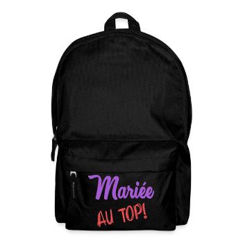 HOCHZEIT - Rucksack - Schwarz - Vorne