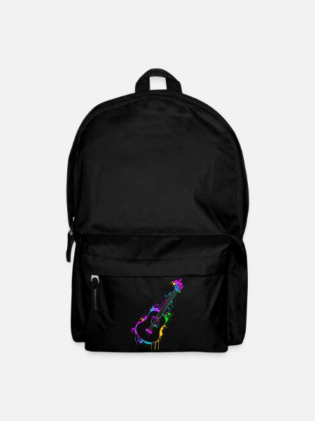 Gitarre - Rucksack - Schwarz