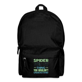 Spinnenliebhaber Spinnenflüsterer Arachnid Tarantu - Rucksack - Schwarz - Vorne